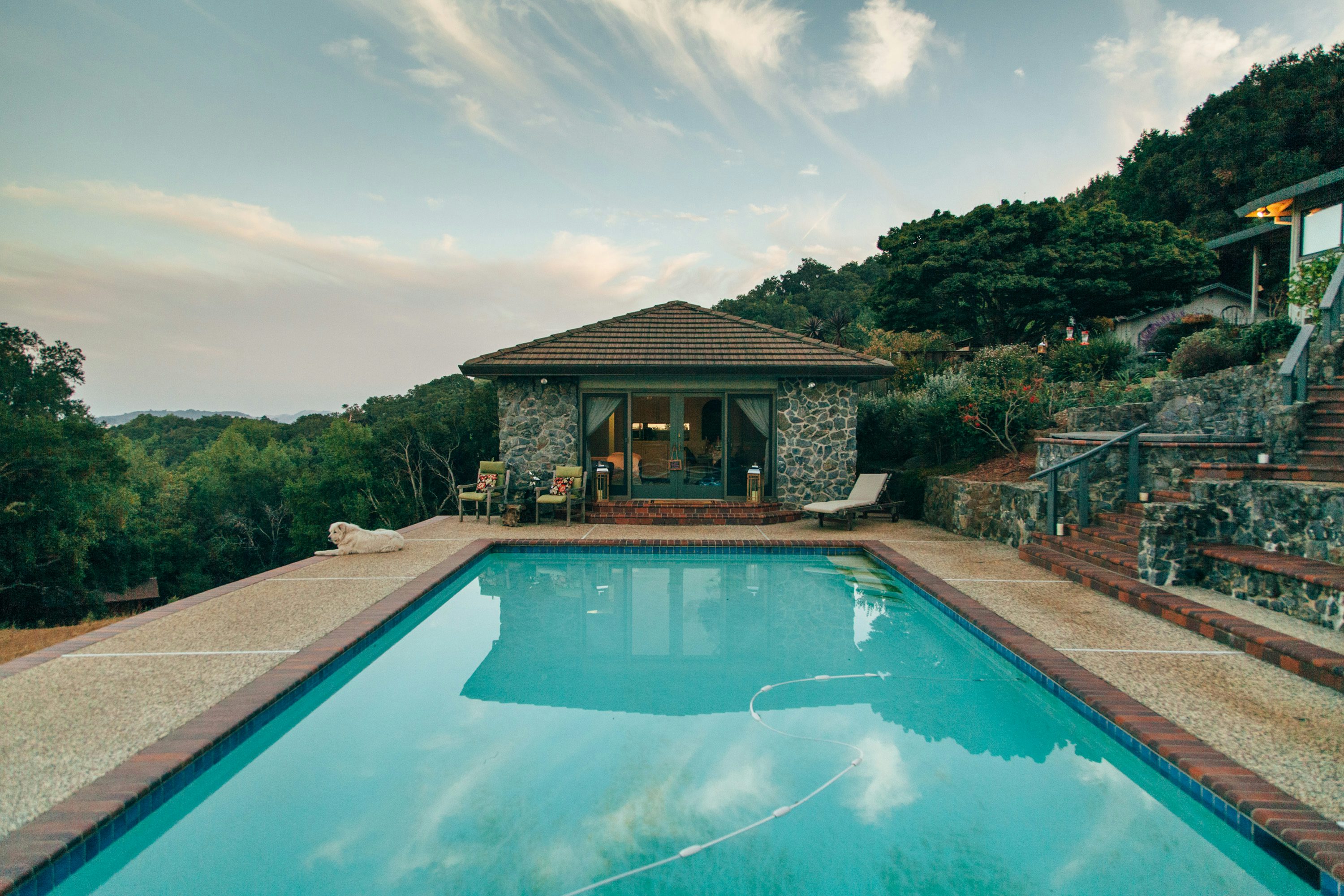 Maison luxiueuse avec une piscine